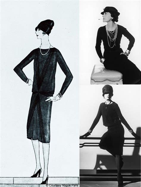 le petit noir coco chanel 1926|Coco Chanel little black dress.